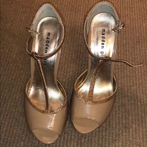 Madden girl nude pumps